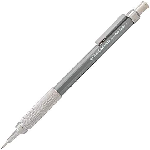 Pentel GraphGear 500 Automatic Drafting Pencil Gray (PG529N)