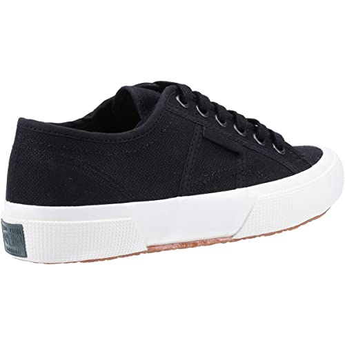 Superga® 2750 OG Unisex – Shoes for Women and Men – Cotton Upper – Ergonomic Insole – Rubber Outsole OG Black/White Avorio EU 44.5 (US Men's 11) Medium