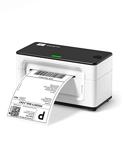 MUNBYN Shipping Label Printer, 4x6 Label Printer, Thermal Printer for Shipping Labels Home Small Business, Compatible with Canada Post, Purolator, UPS FedEx, DHL, White image 4