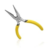 BOOSDEN ラジオペンチ ペンチ 先細 ラジペン アクセサリー用ペンチ 軽量小型 手芸 ハンドメイド 工具 精密作業 ジュエリー制作 1点入り