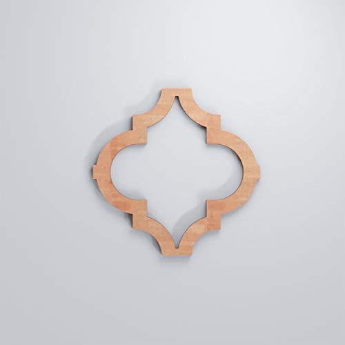 Image of Ekena Millwork WALW08X08X0375MRKCH Marrakesh 3 /8 inchT Decorative Fretwork Wall Panels, 7 3 /8 inchW X 7 3 /8 inchH, Cherry
