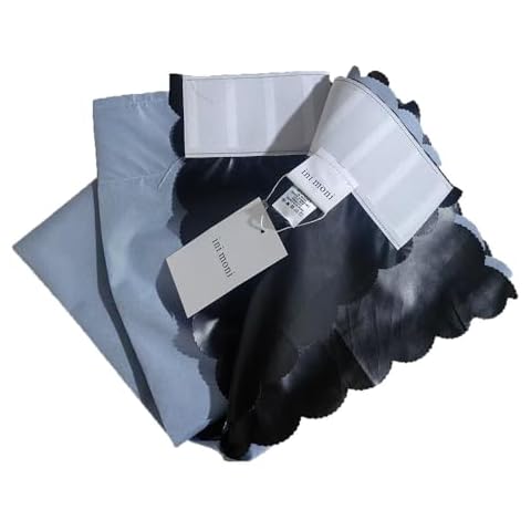 ini moni Blue Blackout Curtains, L59 x W56 one Panel Anti Light Transmission Drapes for The Bedroom and Living Room Window Cover