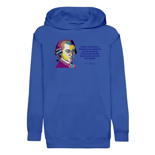 Sweat à capuche enfant Mozart vêtement premium au tissu doux et finitions soignées