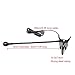 395-405nm Gooseneck UV Flash Cure lamp for Gel x Nails - Sturdy Steel Clamp, 8MM Flexible 10