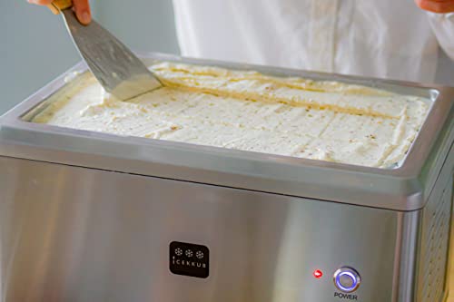 ICEKKUB - Eismaschine - Eiswürfelmaschine - Hausgemachtes Eis in Minutenschnelle - 2 Spatel inklusive – Bild 6