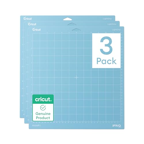 Cricut Lightgrip Cutting Mat 12X12 3 Pack