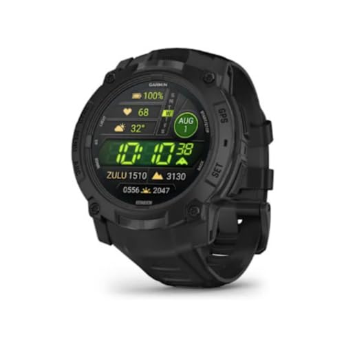 Image of Garmin Instinct 3 Tactical, 50mm, Black
