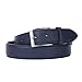 Gunsound Men's Casual Leather Jeans Belts, 100% Leather Dress belt for men, Classic and Fashion Design for Work and Business (Navy, 28-31