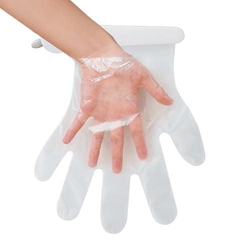 Genérico Soporte Para Guantes De Pared | Organizador De Guantes En Pared,Almacenamiento Adhesivo con Clip para Garaje, Lugar de Trabajo y Suministros de Alimentos en Restaurantes