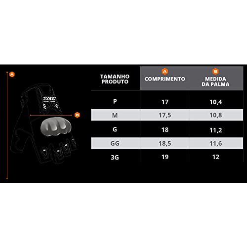 Luva Blackout 2 Meio Dedo X11 Masculina Ciclista Bike Motociclista Motoqueiro Motoboy (M)