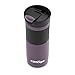 Contigo Byron Vacuum-Insulated Stainless Steel Travel Mug with Leak-Proof Lid, Reusable Coffee Cup or Water Bottle, BPA-Free, Keeps Drinks Hot or Cold for Hours, 20oz, Dark Plum