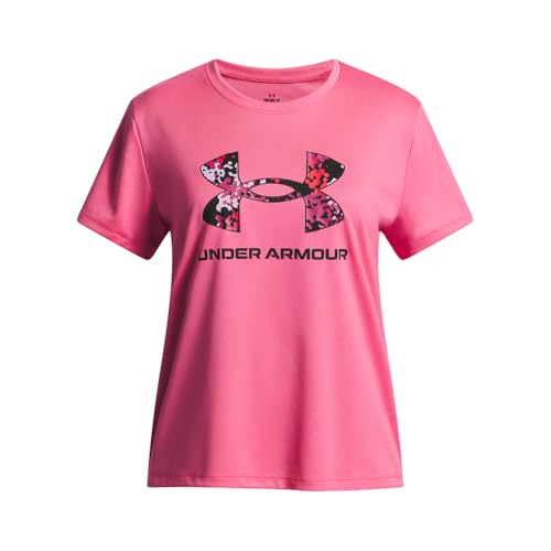 Under Armour Girls' Tech Print Fill Short Sleeve T Shirt