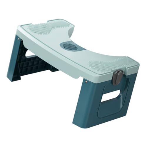 LAPYAPPE 折りたたみ式トイレ踏み台 大人用滑り止め付き多機能スツール 足置き兼用キッチン バスルーム 寝室用快適補助台