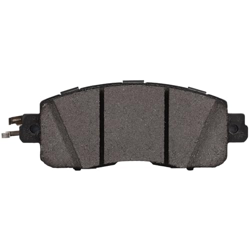 Image of cciyu D1650 D1415 Brake Pads w /Hardware Front Rear Disc Brake Pad Set | Fit For Nissan For Altima 2013-2022,For LEAF 2014-2017