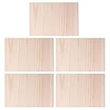 ABOOFAN Lot de 5 Set de Planches de Casse en Bois Solide 03 CM pour Taekwondo et Karaté P...
