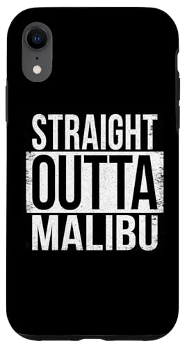 STRAIGHT OUTTA MALIBU Case for iPhone XR