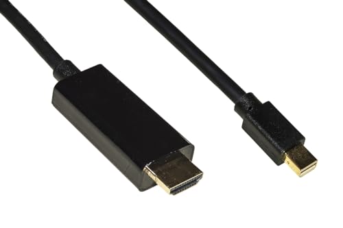 Cable Mini Displayport 1.4 con contactos dorados y soporte HDR de 18Gbps