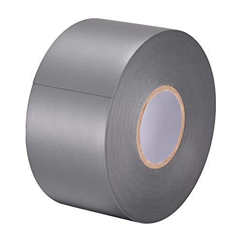 Image of uxcell Insulating Tape 55mm Width 26M Long 0.26mm Thick PVC Electrical Tape Grey