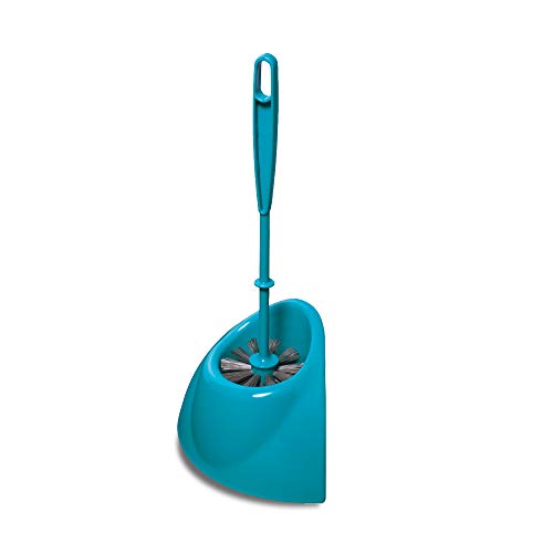 Preisvergleich Produktbild York WC Garnitur Eckig Türkis, Large, 130 g