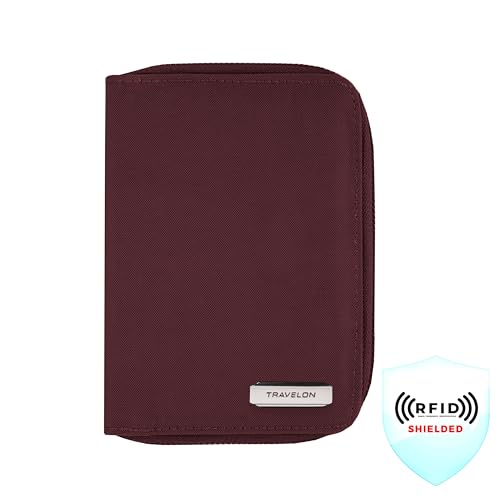 Image of Travelon RFID Blocking Passport Zip Wallet