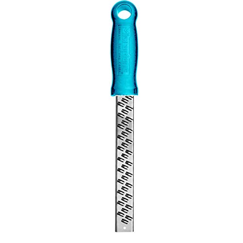Microplane 40209 Classic Short Ribbon Cheese and Vegetable Grater - Turquoise