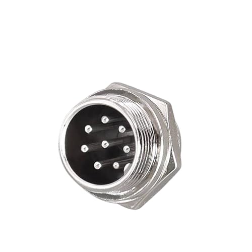 Connecteur GX20 8 broches mâle pour réparer les pannes de câblage machine