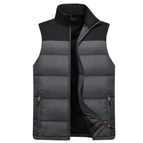Gilet softshell matelassé homme chaud et doublé pour l'hiver