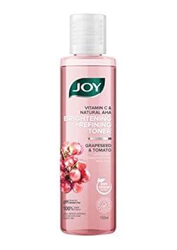 Joy Alcohol Free Vitamin C Face Toner for Glowing Skin (150ml) | Suitable for All Skin Types; Men & Women | Brightening & Refining Toner for Face with Hyaluronic Acid & Natural Fruit Extracts