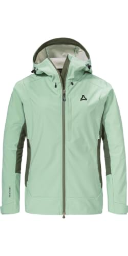 Veste softshell Schöffel Femme Style Milagle gem jade XXL pour randonnée
