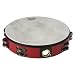 Remo TA-5210-52 Fiberskyn Tambourine - Quadura Deep Red, 10"