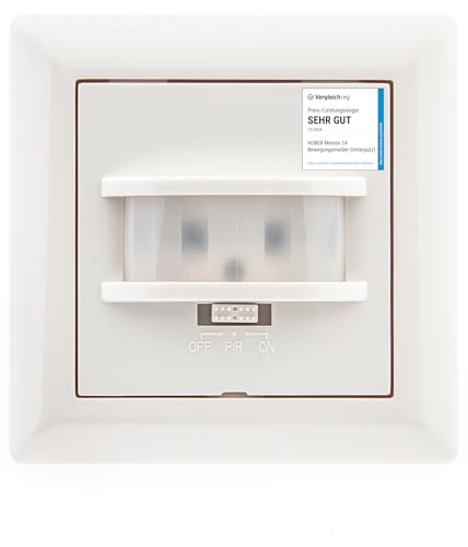 HUBER Motion 14 PIR Bewegungsmelder 170°für Innen I Unterputz...