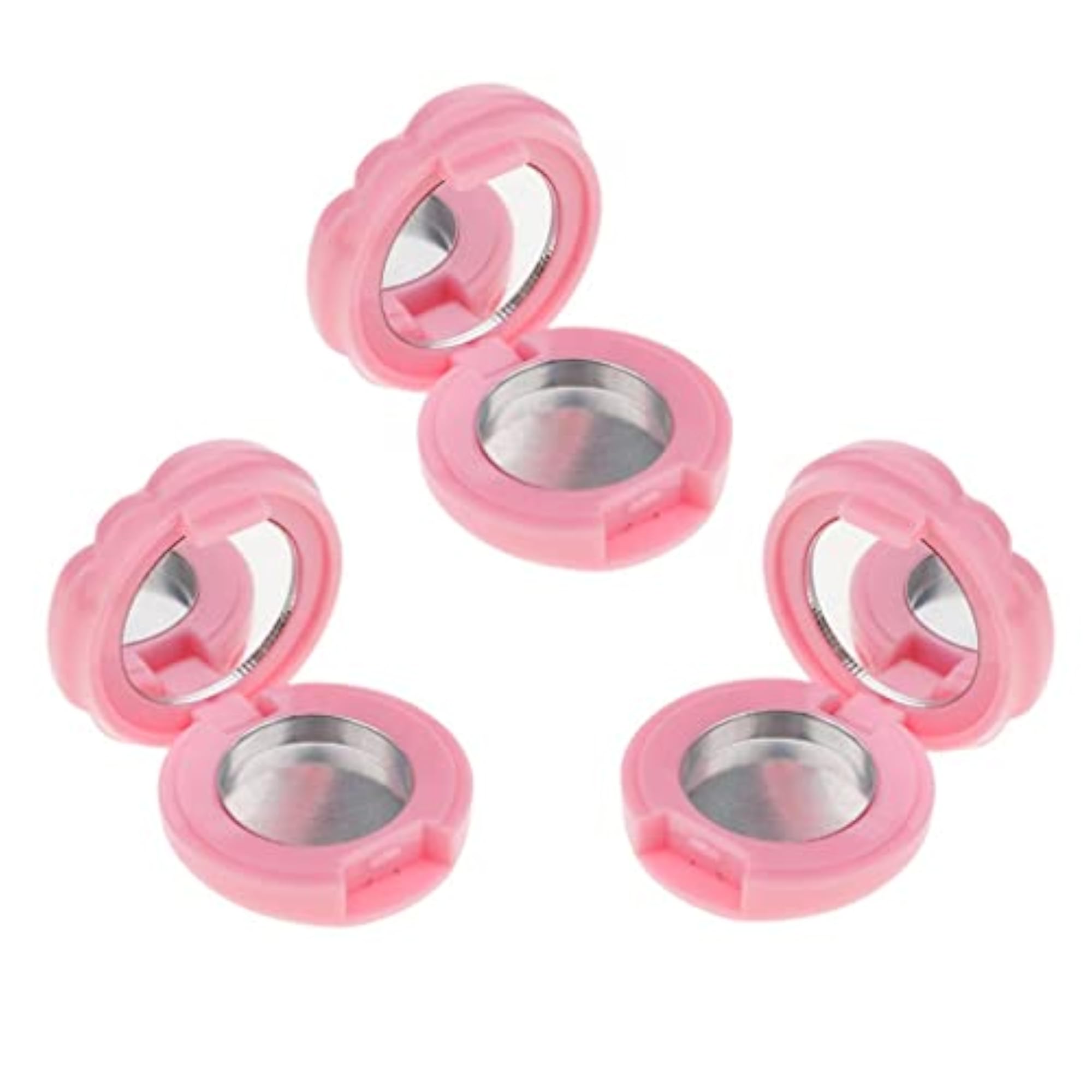 3PCS Empty Makeup Palette Powder DIY Case Pink