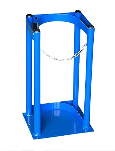 Chariot porte-bouteille d'oxygène en acier de 40 cm pour l'intérieur