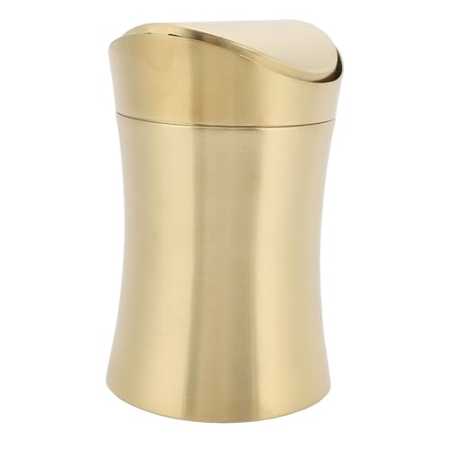 Caneca de basura de acero inoxidable 304 de 0.5 galón