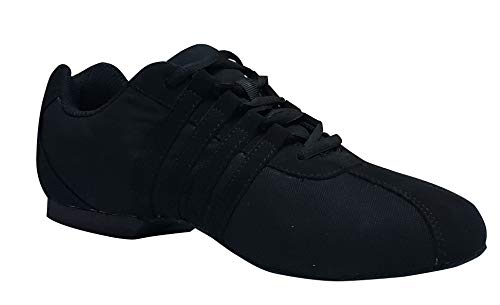 Unisex Zoom Jazz Ballroom Dance Sneaker (7.5) Black
