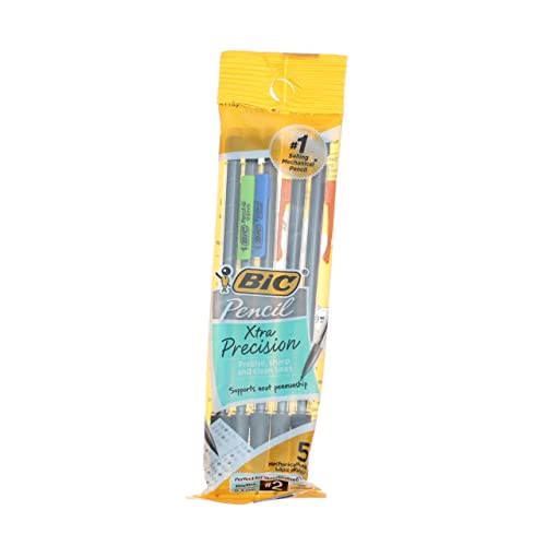 Bic Mpfp51 - Portaminas clásico de 0.5 mm, 5 unidades (paquete de 2)