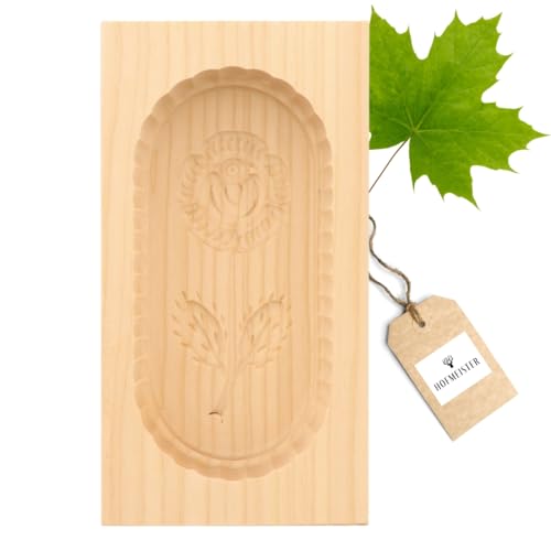 HOFMEISTER® Muffa di Burro, Quadrata, 19x9,6x4,3 cm per 250 g con Motivo (Rosa)