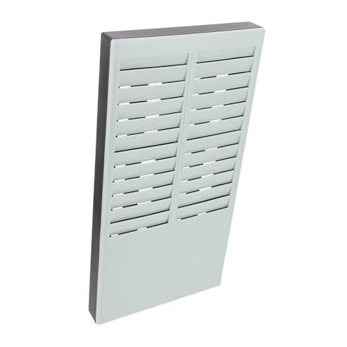 Artibetter ムカードラック 壁掛け 耐久プラスチック製 スロット 考勤カードホルダー オフィス 倉庫用 簡単取付 衛生的収納