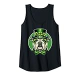 Photo Gallery donna divertente bulldog dog st patricks day irlandese pet lover canotta Photo Gallery donna divertente bulldog dog st patricks day irlandese pet lover canotta