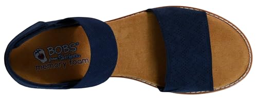 Image of Skechers Women's Desert Kiss-Stretch Quarter Strap Sandal Flat