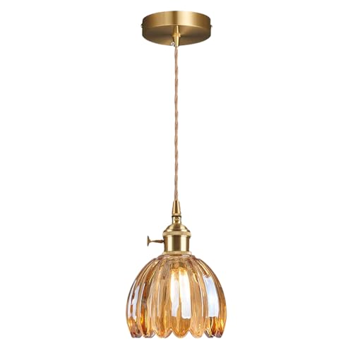 Suspension en verre anti-éblouissement lustre nordique E26 bureau sans fatigue