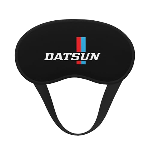 ダットサンエンブレムカーのロゴ アイマスク スリープマスク 眼帯 安眠 目隠し 睡眠用 遮光 軽量 昼寝 旅行 快眠 圧迫感なし 通気性 柔らかい 快適 収縮バンド型 調整可能 手洗いok 旅行 出張 オールシーズン対応 男女兼用 1枚