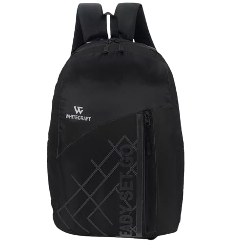 See full amazon price history chart for WHITECRAFT Polyester 30 Liter Waterproof Backpack for Men & Women| Fits upto 12-17 Inch Laptop Bag | Travel/Business/College/Casual Daypacks (Black) WHITECRAFT Polyester 30 Liter Waterproof Backpack for Men & Women| Fits upto 12-17 Inch Laptop Bag | Travel/Business/College/Casual Daypacks (Black) (B0CJJMRVW5) Amazon Price History, Amazon Price Tracker