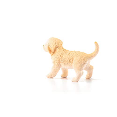 SCHLEICH 16396 Golden Retriever Welpe, für Kinder ab 3+ Jahren, Farm World - Spielfigur