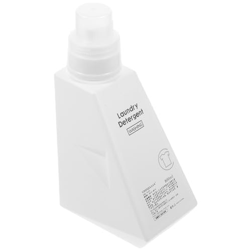 NAMOARLY Botella Dispensadora de Detergente Recargable para Jabón Líquido y Gel de Ducha Contenedor Práctico y Seguro para Ropa y Uso Doméstico