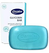 Dermisa Glycerin Bar with Aloe Vera | Helps to Gently Cleanse All Skin Types, Sensitive and Oily ...