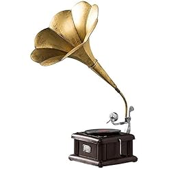 Tourne-Disque en Vinyle avec Haut-parleurs intégrés, Tourne-Disque Audio Bluetooth Vintage à 3 Vitesses avec Radio FM… - Les Beatles, Paul McCartney, John Lennon, RIngo Starr, George Harrison