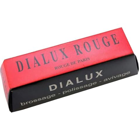 One Bar of Red Dialux ( Rouge ) Jewelers Polishing Compound Rouge - Paste Cover
