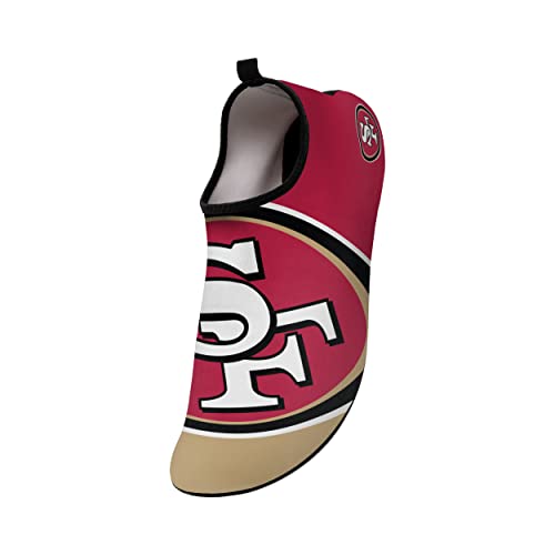 FOCO San Francisco 49ers NFL Mens Colorblock Water Shoe