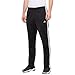 adidas Essential Tricot Zip Pants for Men, Black, Medium